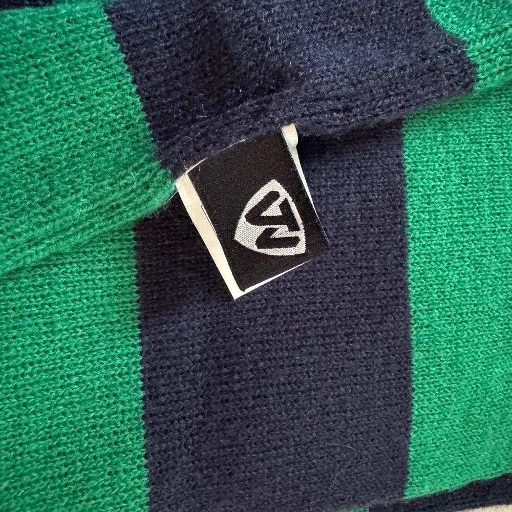 Notre Dame Fighting Irish Embroidered Striped Knit Scarf NCAA Tailgate Game Top